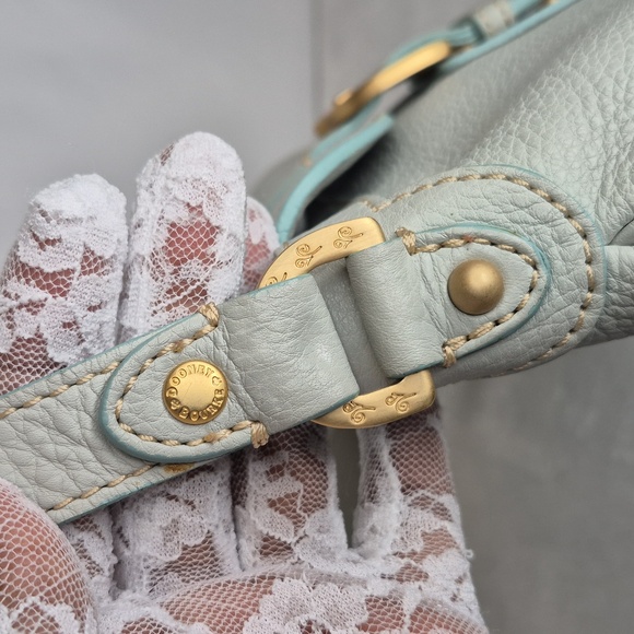 Dooney & Bourke Tiffany Blue/ Green Shoulder Bag - Picture 11 of 17